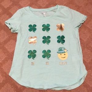 Girls St. Patrick's day t-shirt